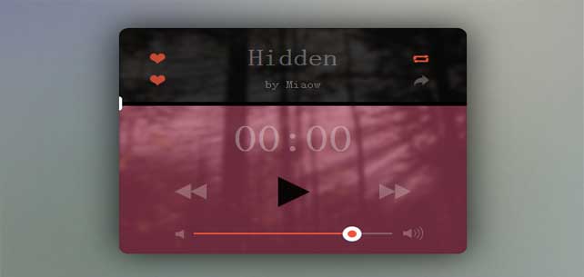 jQuery迷人音乐播放器jPlayer